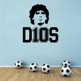 Decorative vinyl diego maradona