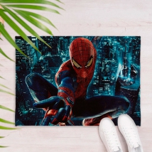 Marvel spider-man printed rug