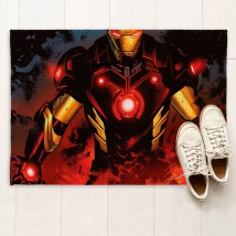 Marvel iron man printed doormats