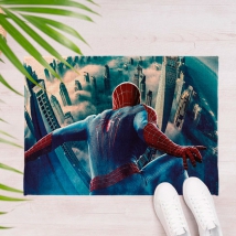 Spider-man printed doormat