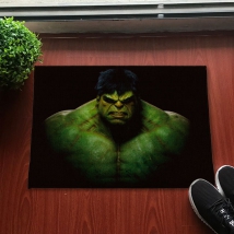 Marvel hulk printed doormats