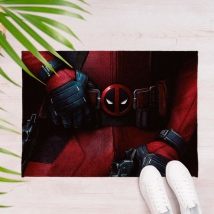 Marvel deadpool printed doormat