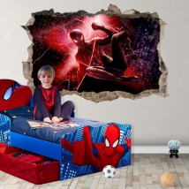 Vinyl and stickers marvel miles morales spider-man 3d