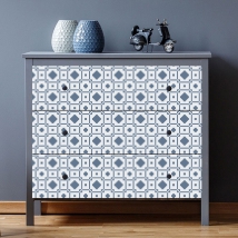 Vinyls to decorate chests of drawers nordic style