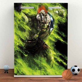 Vinyls marvel hulk to decorate furniture and cabinets