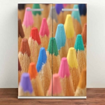 Vinyls for furniture or cabinets colored pencils