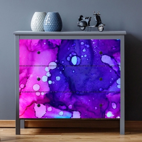 Vinyls for furniture or cabinets abstract colors design