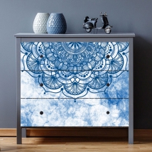 Vinyl mandalas to decorate furniture or cabinets