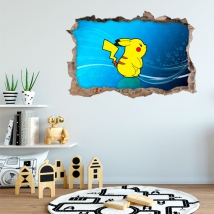 Pokémon pikachu 3d vinyl