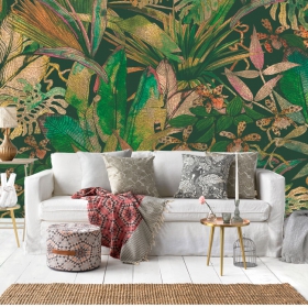  wallpaper or wall mural flowers tropical plants