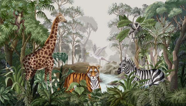 Wild animal jungle/safari painting/drawing | Animal portraits art, Animal  drawings sketches, Wild animals drawing
