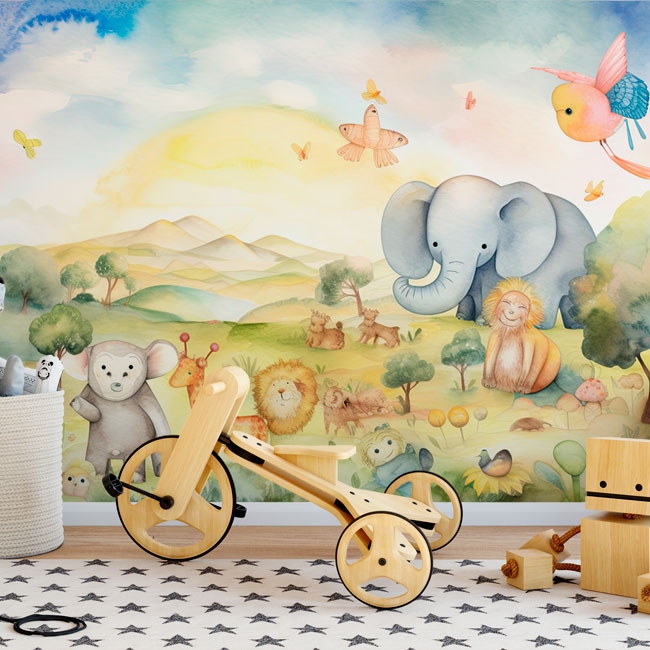 Vintage Cars Children's Wallpaper | Kids Wallpaper Company –  kidswallpapercompany