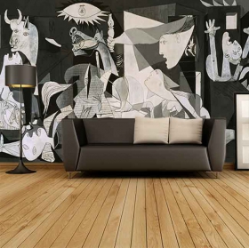 Guernika picasso wall mural or wallpaper