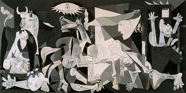 GUERNICA #1 - PABLO PICASSO Wallpaper by THE ICONIC PAINTINGS | Society6