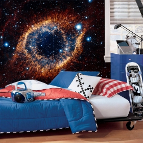 Wall mural or wallpaper image exploration galaxy supernova space star