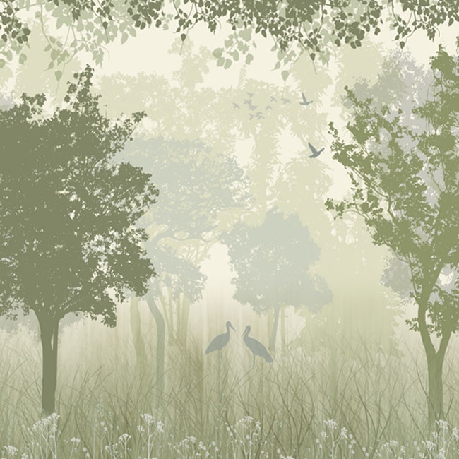 Acquista Custom Mural 3D Nature Landscape Forest Wallpaper