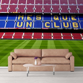 Wall mural or wallpaper nou camp stadium