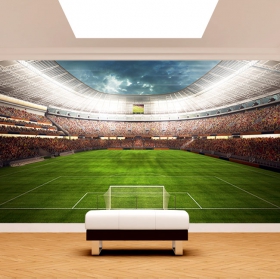 Wall mural or wallpaper football stadium