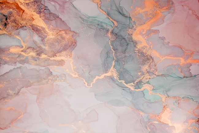 Marble wallpaper on the phone colors pastel pink pastel blue and