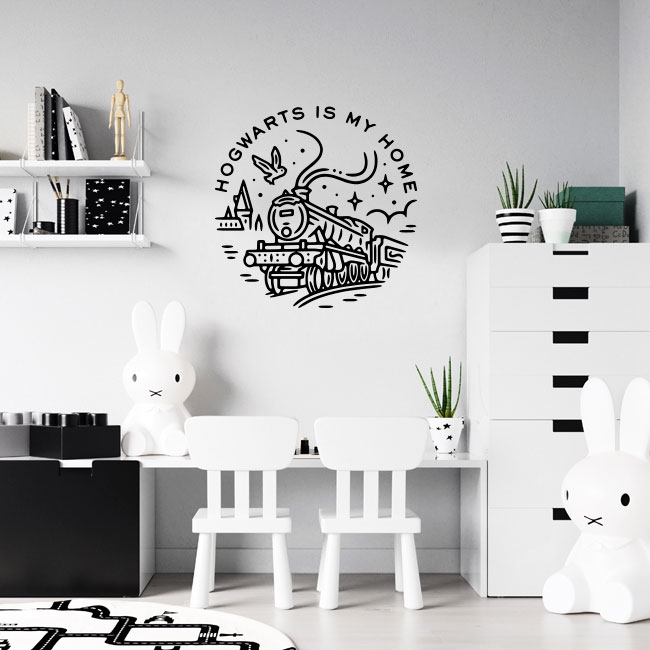 Decorative vinyls and wall stickers harry potter