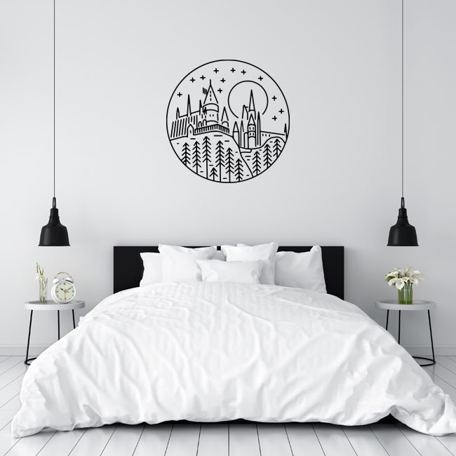 🥇 Vinyl and wall stickers harry potter 🥇