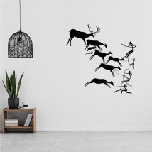 Deer hunter vinyl stickers