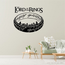 Adhesive vinyl ring lord of the rings