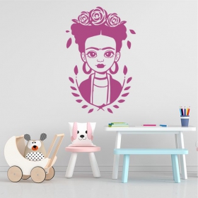 Vinyl stickers frida kahlo cartoon