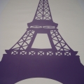 Foto Vinilo Decorativo Torre Eiffel
